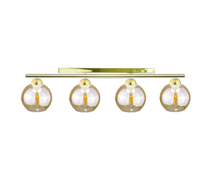 Keter Lighting Amarus 4L monorail ceiling lamp E27 H 20.0cm