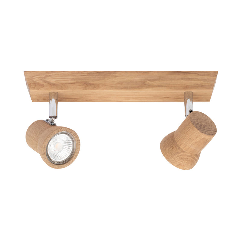 Venla Ceiling Lamp Incl. 2xLED GU10 5W Walnut