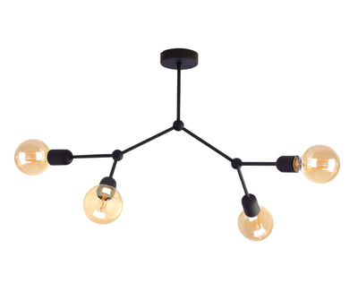 Keter Lighting Acro 4L ceiling lamp E27 H 35.0cm