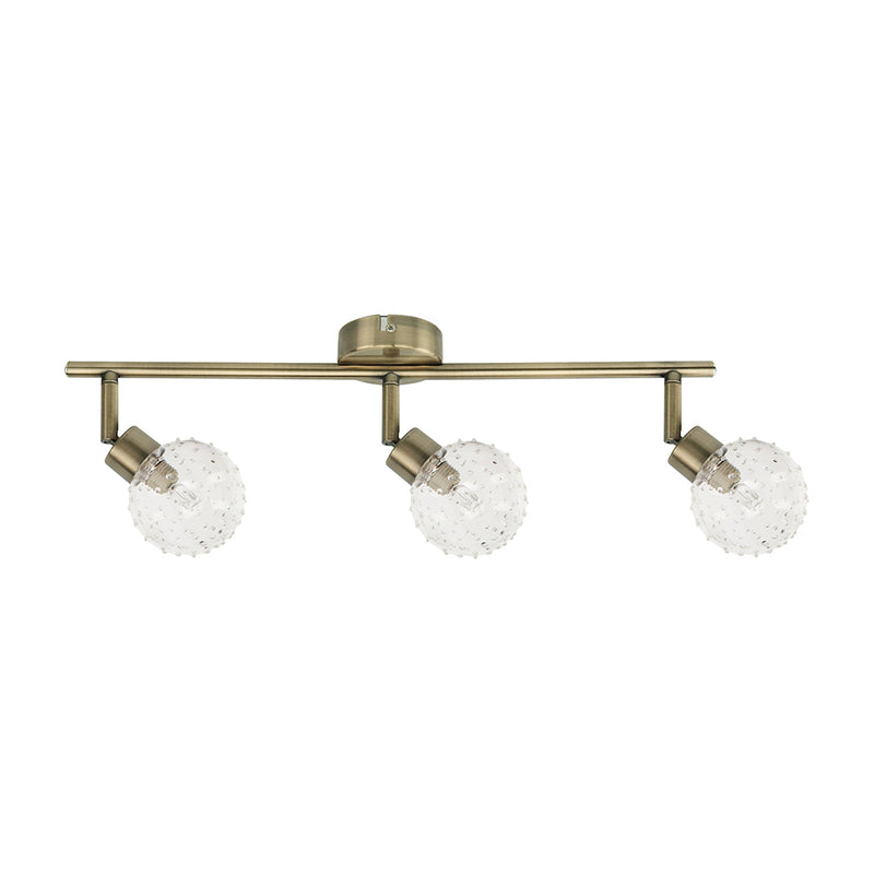 Clear Ceiling Lamp 3xG9 28W Patina/Transparent