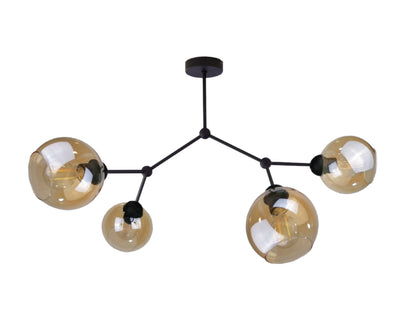 Keter Lighting Acro 4L ceiling lamp E27 H 38.0cm