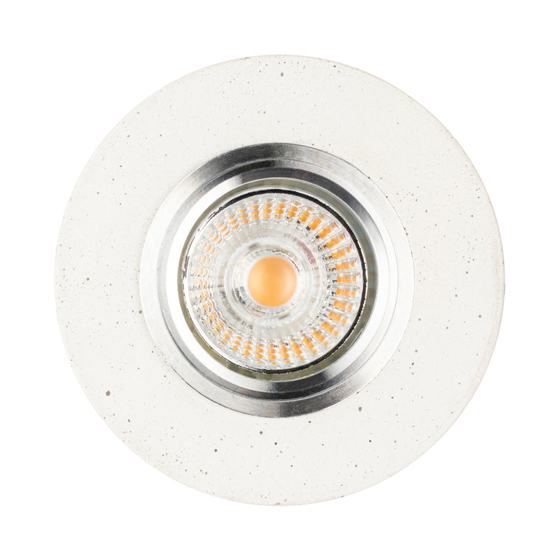 Vitar Round Ceiling Lamp Incl.3xLED GU10 5W Gray/Chrome