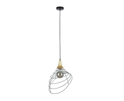 Keter Lighting Enyo 1L pendant lamp E27 H 120.0cm