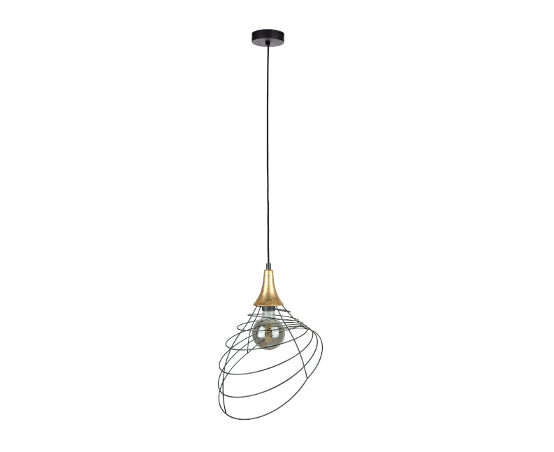 Keter Lighting Enyo 1L pendant lamp E27 H 120.0cm