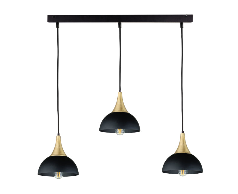 Keter Lighting Rea 3L linear suspension E27 H 120.0cm