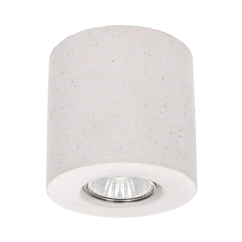 Concretedream Square Ceiling Lamp Incl.1xLED GU10 5W White Concrete