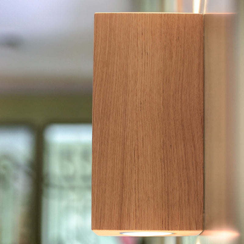 Wooddream Wall Wall Lamp Incl. 2xLED GU10 5W Oiled Oak