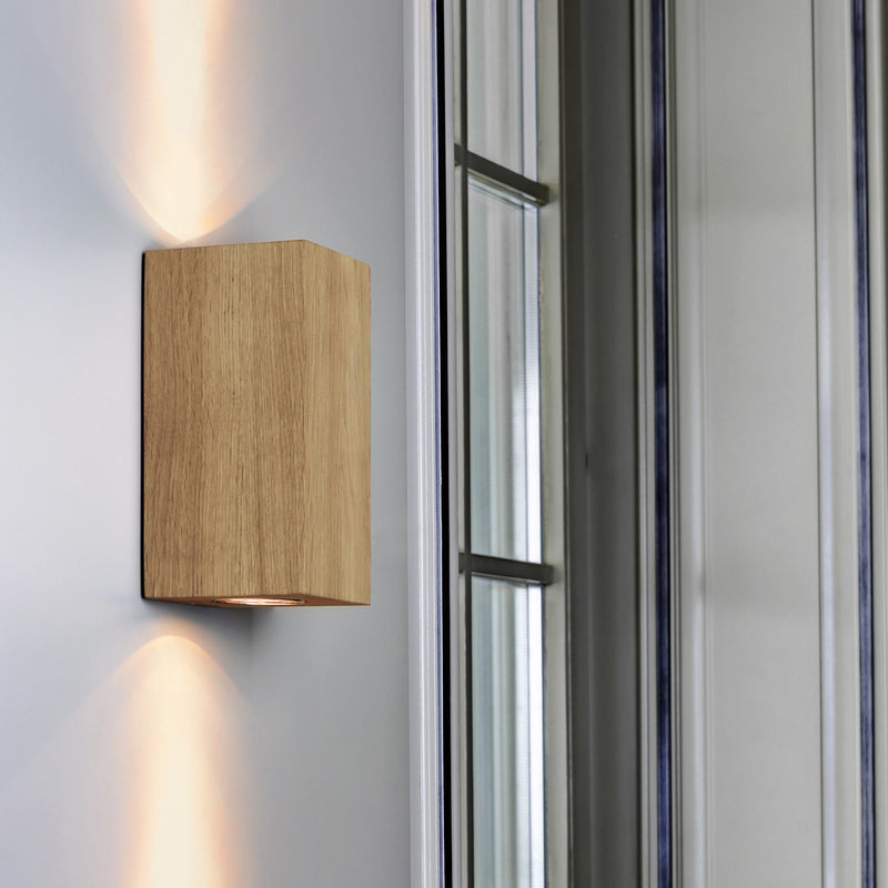 Wooddream Wall Wall Lamp Incl. 2xLED GU10 5W Oiled Oak