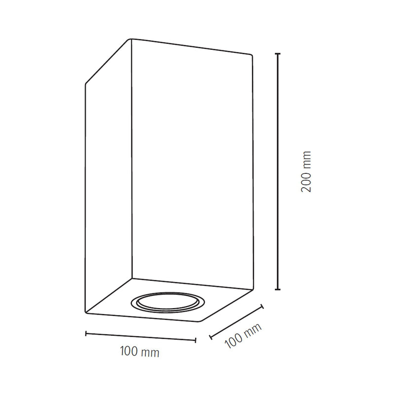 Wooddream Wall Wall Lamp Incl. 2xLED GU10 5W Oiled Oak