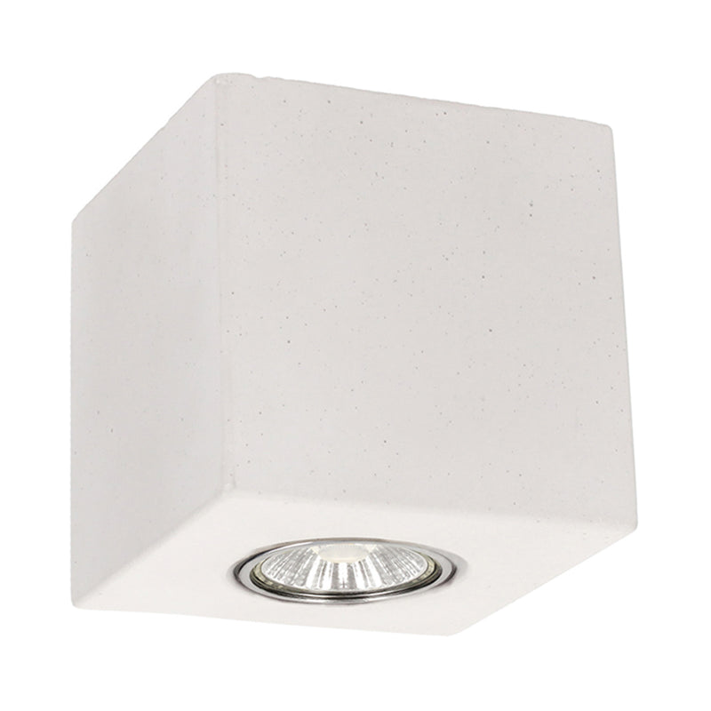 Concretedream Round Ceiling Lamp Incl.1xLED GU10 5W Gray Concrete