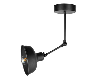 Keter Lighting Hermes 1L ceiling lamp E27 H 45.0cm