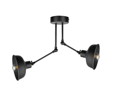 Keter Lighting Hermes 2L ceiling lamp E27 H 45.0cm