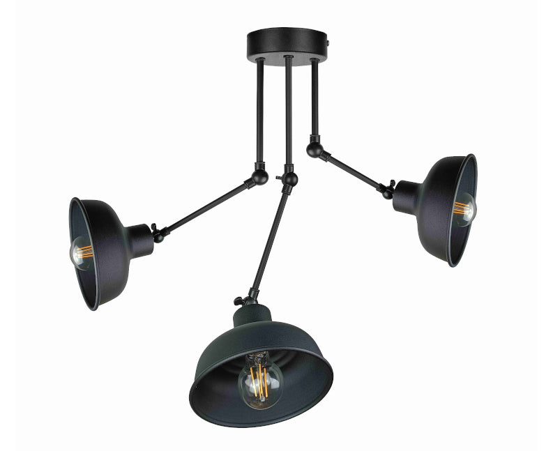 Keter Lighting Hermes 3L ceiling lamp E27 H 45.0cm