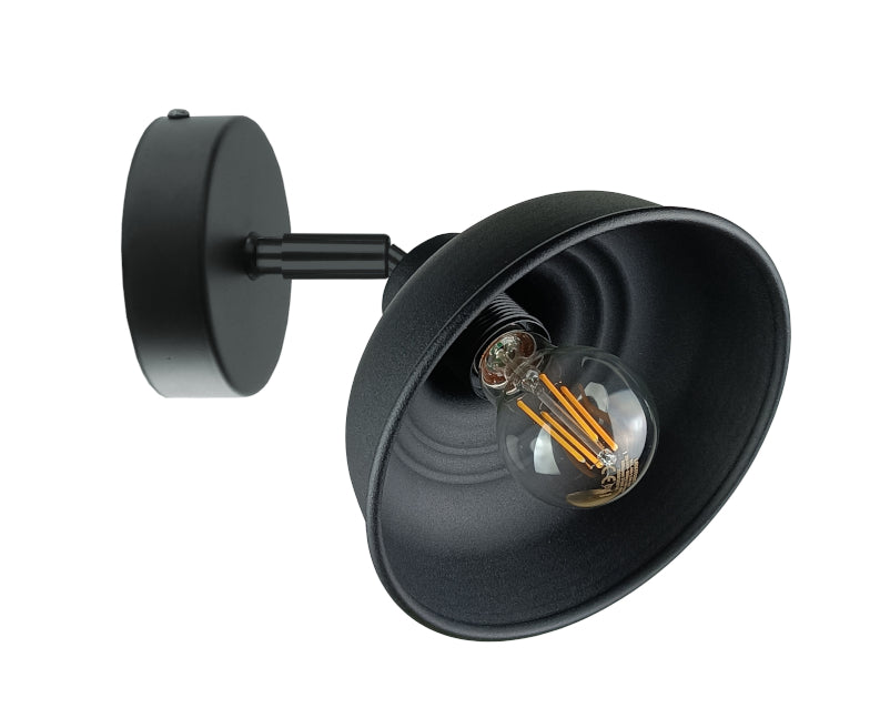 Keter Lighting Faun 1L wall sconce lamp E27 H 18.0cm