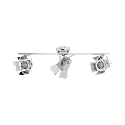 Photo Ceiling Lamp incl. 3xGU10 LED 5W Chrome