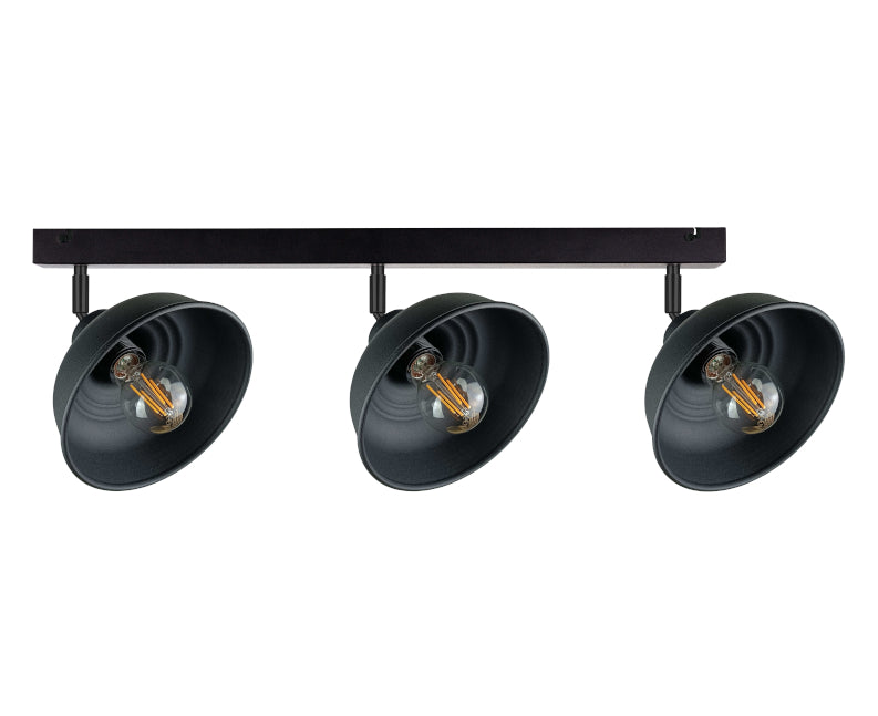 Keter Lighting Faun 3L monorail ceiling lamp E27 H 18.0cm