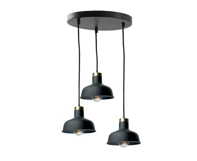 Keter Lighting Hebe 3L pendant lamp E27 H 120.0cm
