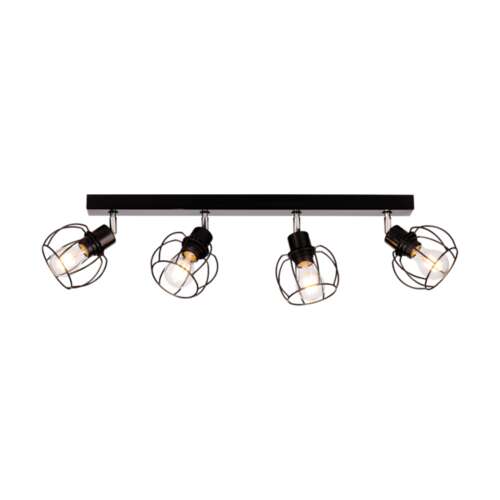 Phiphi Ceiling Lamp 2xE27 Max.60W Black/Chrome/Black