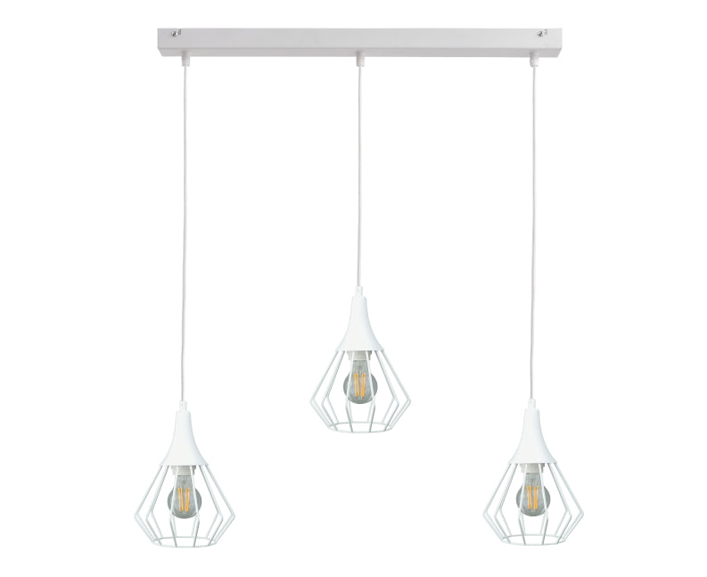 Keter Lighting Selene 3L linear suspension E27 H 120.0cm