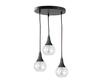 Keter Lighting Lacrima 3L pendants E27 H 120.0cm