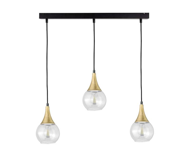 Keter Lighting Lacrima 3L linear suspension E27 H 120.0cm