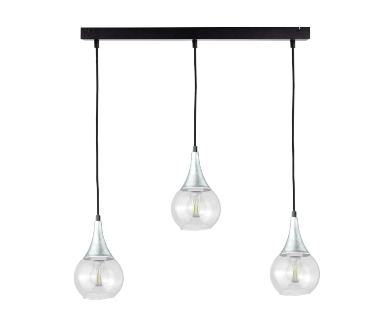 Keter Lighting Lacrima 3L linear suspension E27 H 120.0cm