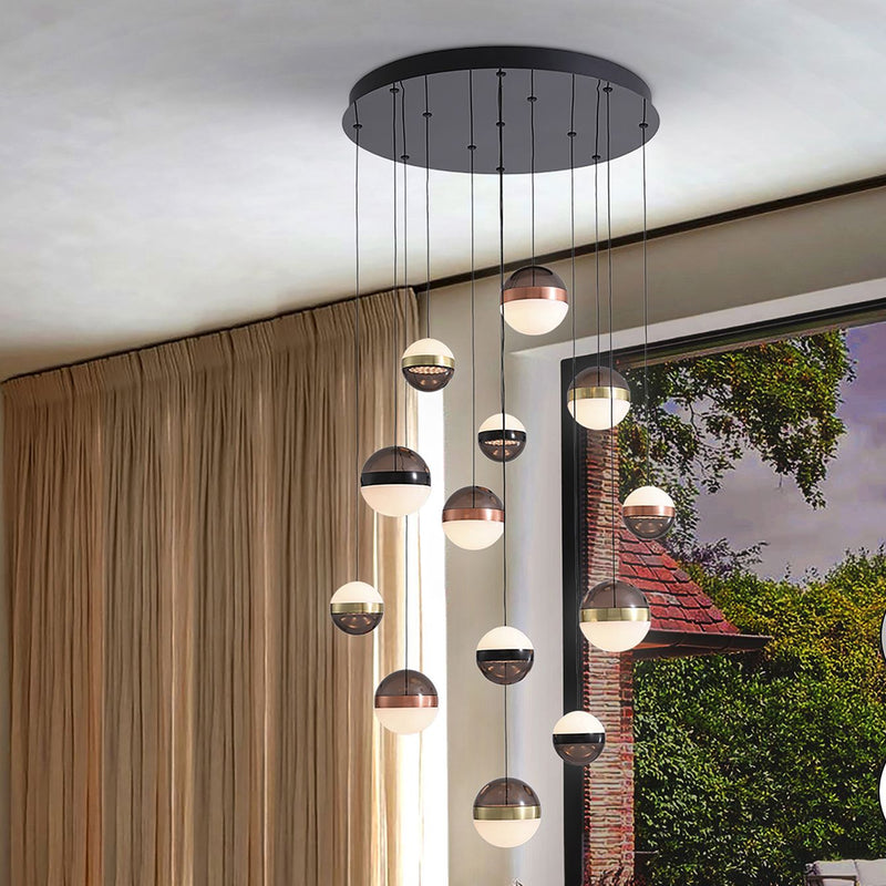 Schuller Orbes 13L pendant lamp D 80cm