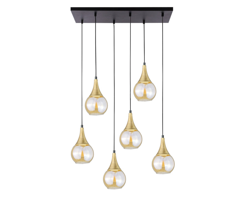 Keter Lighting Lacrima 6L linear suspension E27 H 120.0cm