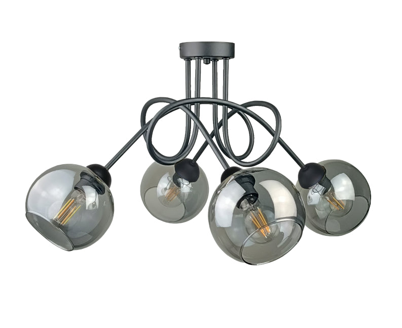 Keter Lighting Ring 4L ceiling lamps E27 H 32.0cm