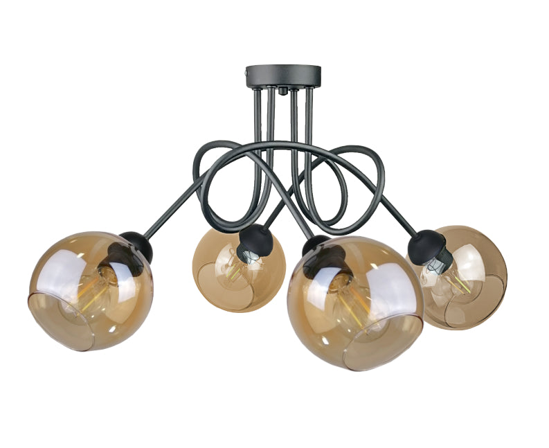 Keter Lighting Venus 4L ceiling lamp E27 H 32.0cm