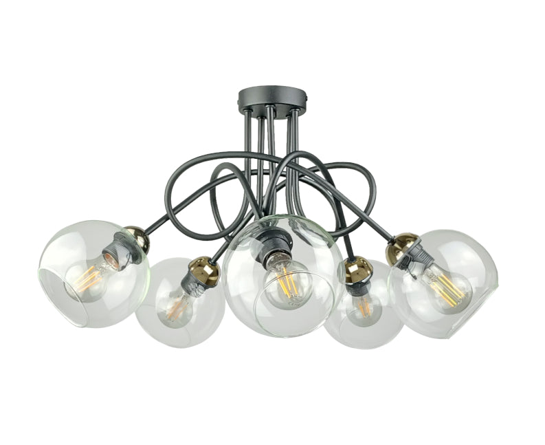 Keter Lighting Evie 5L ceiling lamp E27 H 32.0cm