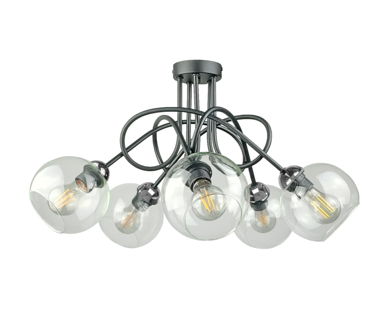 Keter Lighting Evie 5L ceiling lamp E27 H 32.0cm