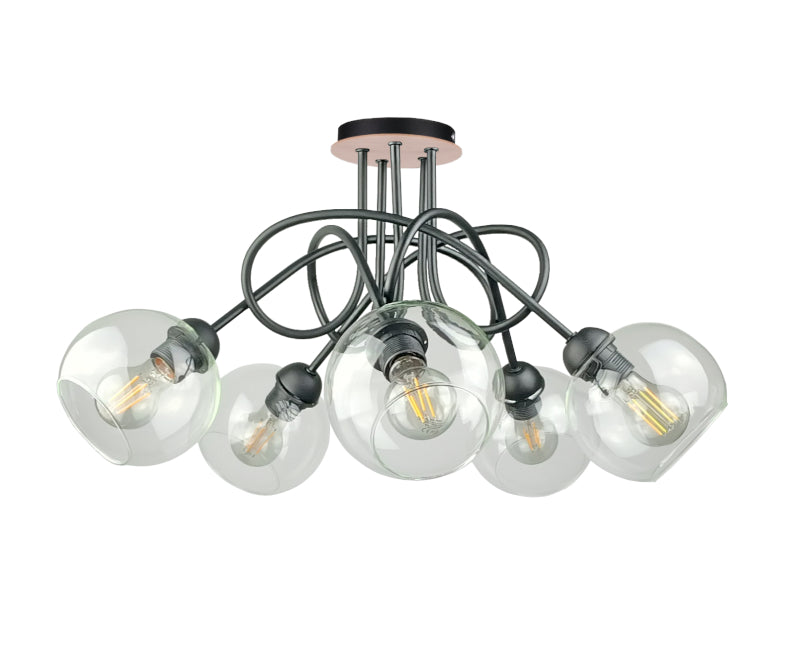Keter Lighting Evie 5L ceiling lamp E27 H 32.0cm
