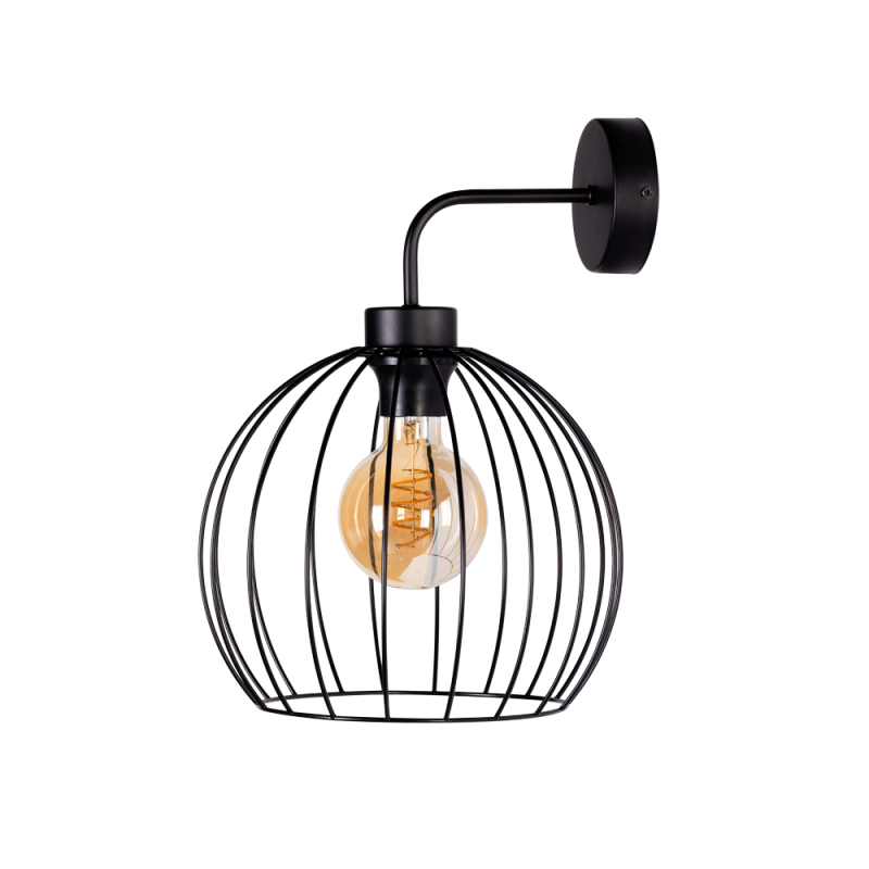 Britop Lighting Coop 1L wandkandelaar E27, D 27cm