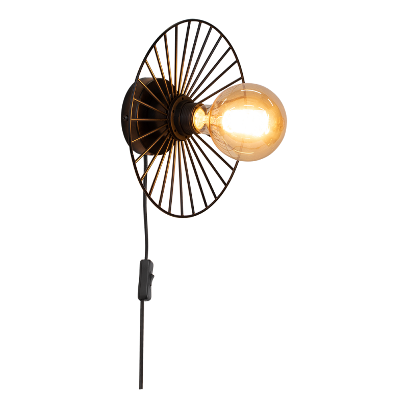 Britop Lighting Antonella 1L wall sconce lamp E27, D 25cm