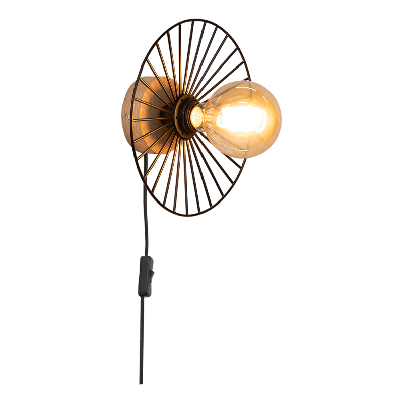 Britop Lighting Antonella 1L wall sconce lamp E27, D 25cm