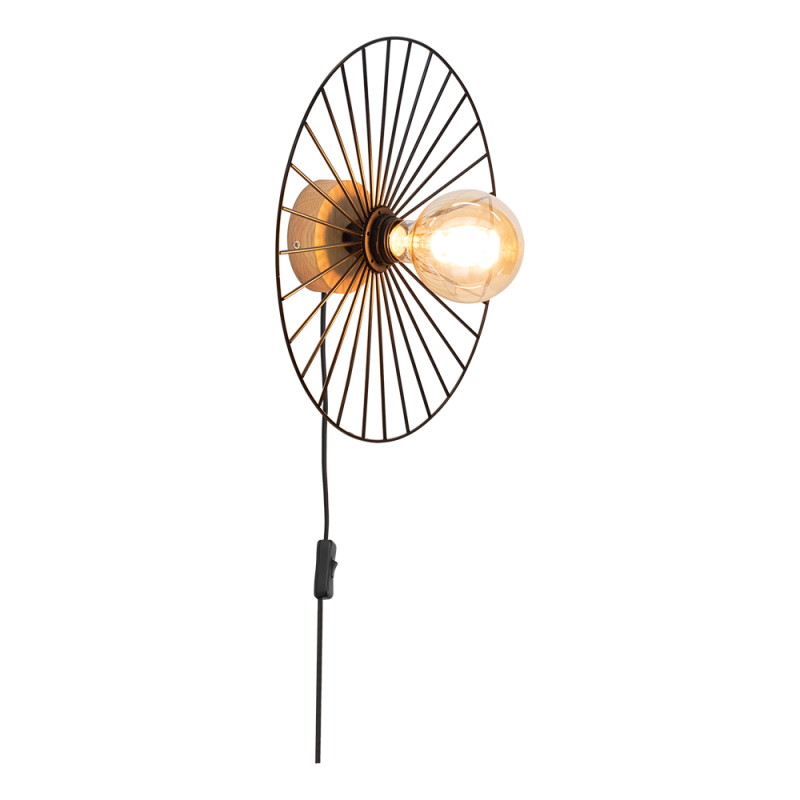 Britop Lighting Antonella 1L Wandleuchte E27, D 35cm