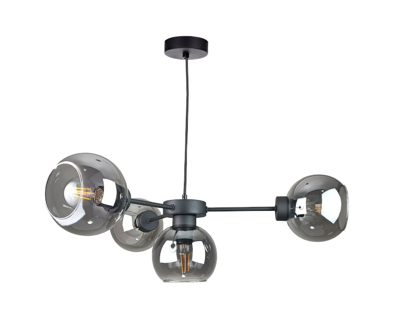 Keter Lighting Kaliope 4L chandeliers E27 H 120.0cm
