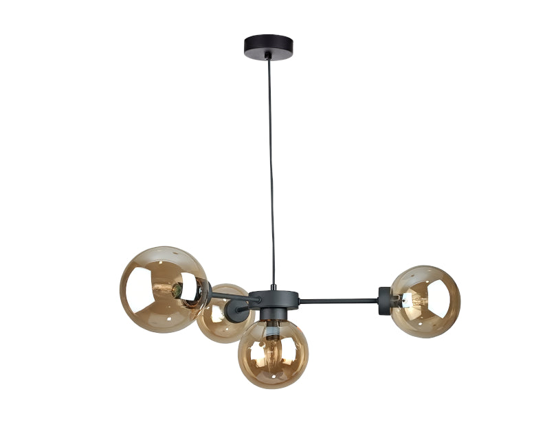 Keter Lighting Kaliope 4L chandeliers E14 H 120.0cm
