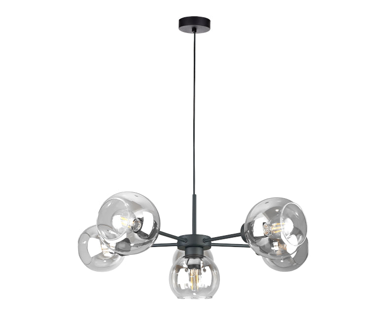 Keter Lighting Kaliope 6L chandeliers E27 H 120.0cm
