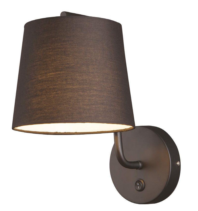 Maxlight Chicago 1L wall sconce lamp E27, H 32cm