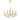 Kolarz chandelier VICTORIA 2 gold crystal