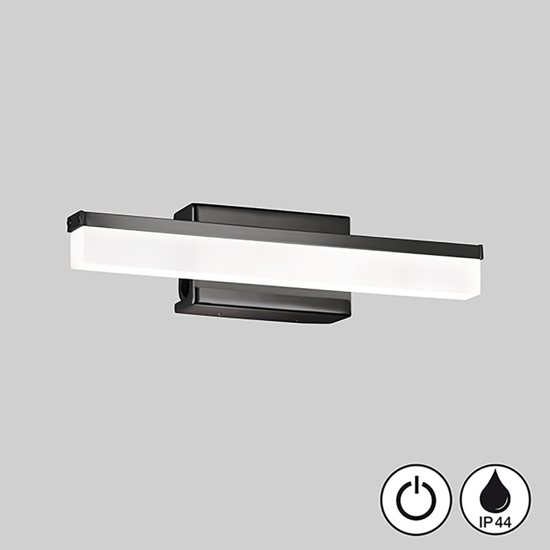 Fischer & Honsel Bassa Lámpara de pared con cuadro 1L An. 30-60 cm, cromo LED