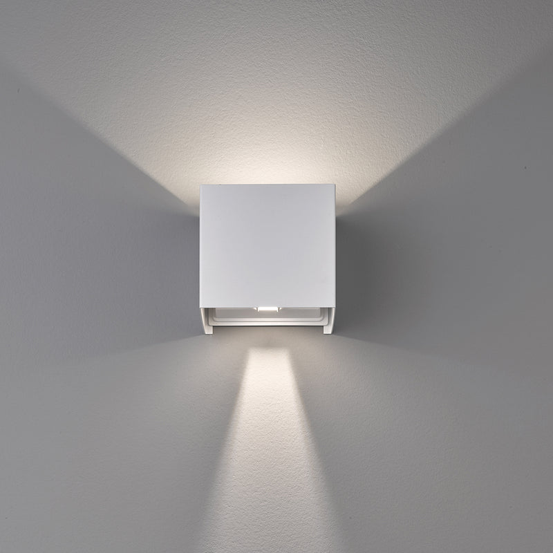 Fischer & Honsel Wall 2L outdoor wall light H 11cm LED