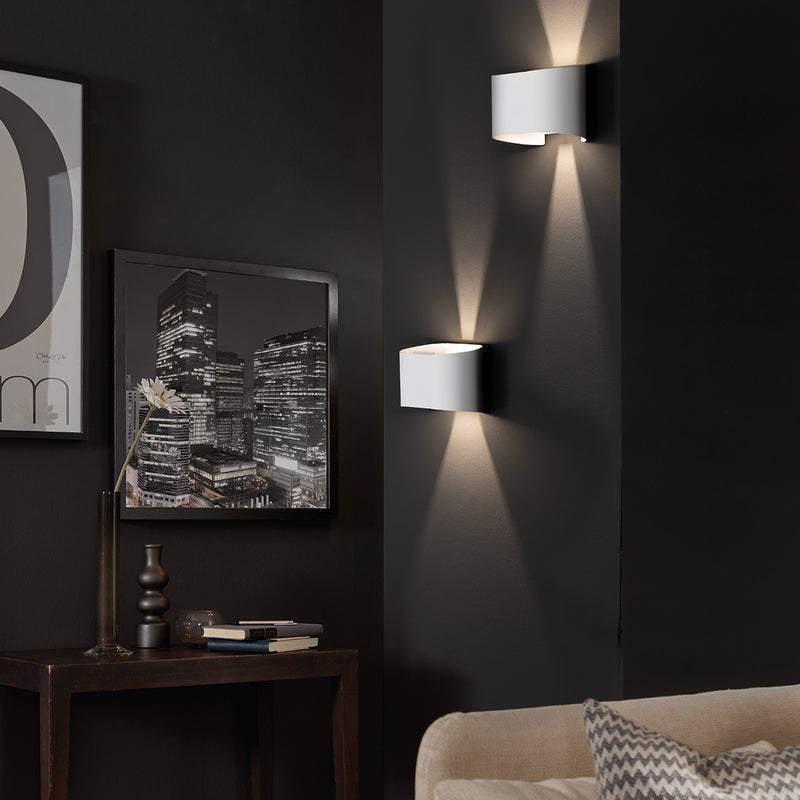 Fischer & Honsel Wall 2L buitenwandlamp LED