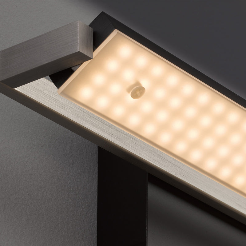 Fischer & Honsel Pare TW 1L lampada da parete per quadri L 40-60 cm LED nero