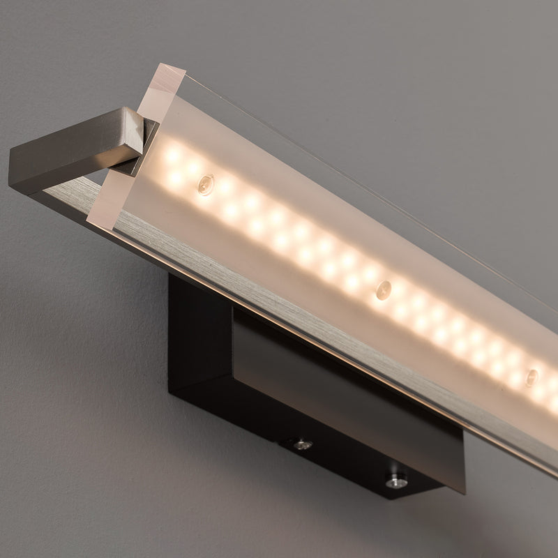 Lampada da parete per quadri Fischer & Honsel Paros TW 1L L 35 cm, LED nero