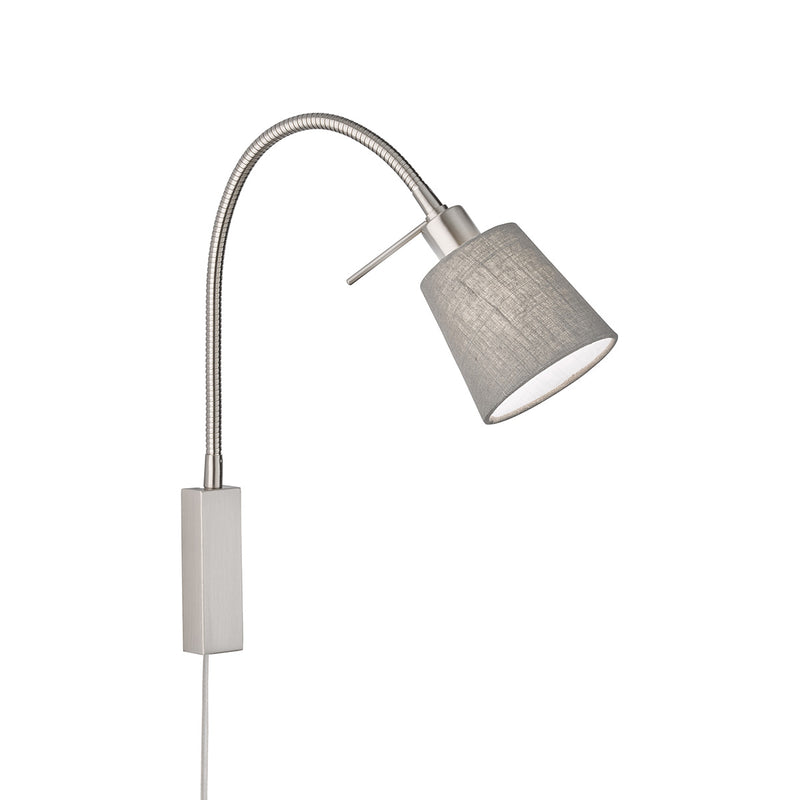 Fischer & Honsel Wolke 1L accent wall lamp H 40cm