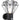 Outdoor wall lamp Globo Lighting Horace stainless steel black E27