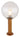Street lamp Globo Lighting Ossy aluminium light wood E27